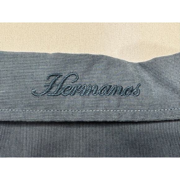 Howler Bros. Men's Short Sleeve Embroidered "Hermanos" Blue Button Up Shirt - L - Picture 4 of 5